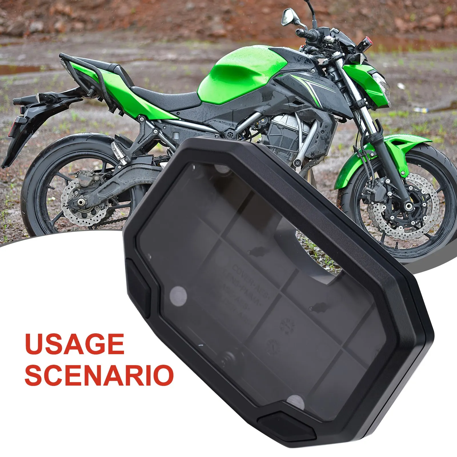 

Автомобильная сборка, стабильный безопасный спидометр 55*102*50, черный, фиксированный дизайн, передний корпус, высокое качество, практичный в использовании