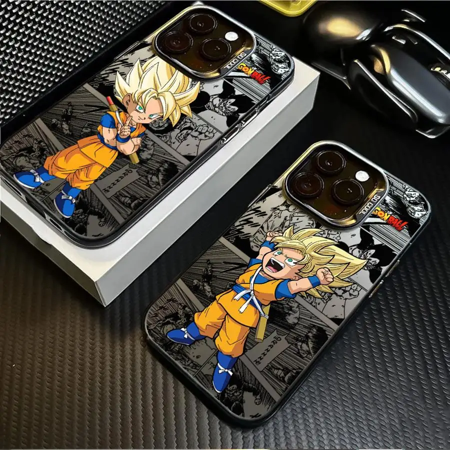 

Case for iPhone 17 Air 11 12 13 Pro Max 16e 14 15 16 Plus Soft Shell Dragon Ball Cartoon Goku
