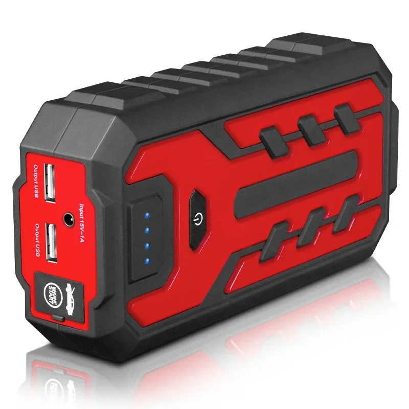 Mini Portable Battery Jump Starter 12000 Mah Emergency Starter 12V 1200A Suitable For Gasoline Cars Multi Function Jump Starter