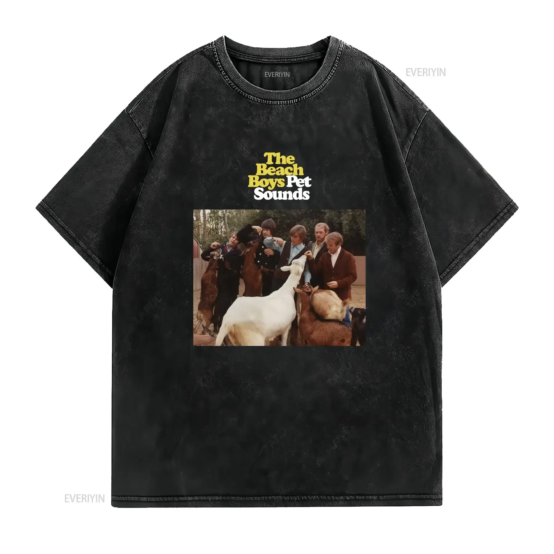 شاطئ الأولاد الحيوانات الأليفة الأصوات لن يكون الأمر لطيف الله فقط يعرف الحلقة جون بي تي شيرت خمر غسلها مريحة الرسم عادية