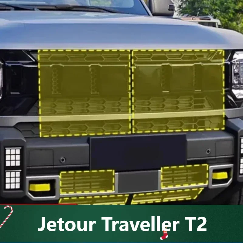 

For Car Insect-proof Net Fit for cherryJetour Traveller T2 2023 2024 Jetour T2 Grille Water Tank Protective Net Dust-proof Net