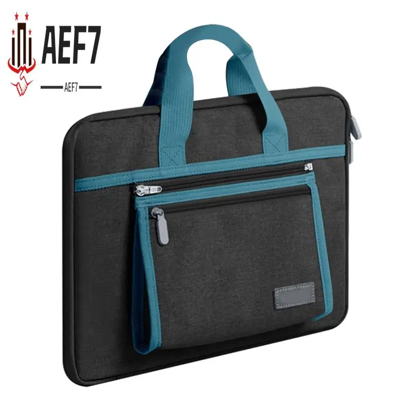 

AEF7-Водонепроницаемая сумка для ноутбука, сумка для планшета, портативный портфель для ноутбука
