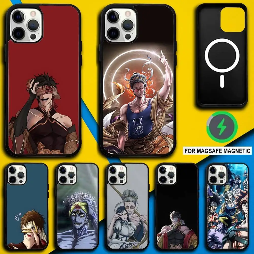 

R-Record of Anime Ragnarok Phone Case For iPhone 16,15,14,13,12,11,Pro,Max,Plus,Mini,SE4,E Magnetic Magsafe Wireless Charging