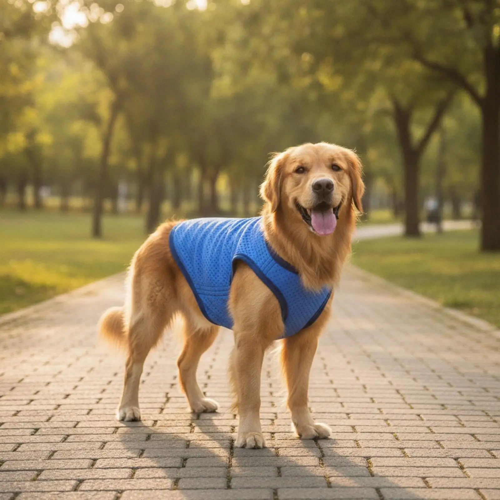Summer Dog Vest Cooling Apparel Breathable Perforated Pullover Pet Shirt for Active Dogs Thermal Comfort