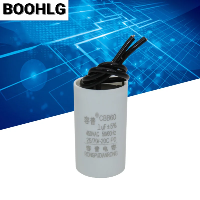 Imagem -03 - Capacitor Centrífugo Usado para Circular Bomba de Água Máquina de Sucção de Oxigênio Lareira Pendurada 450v 2.5 6uf 1pc Cbb60