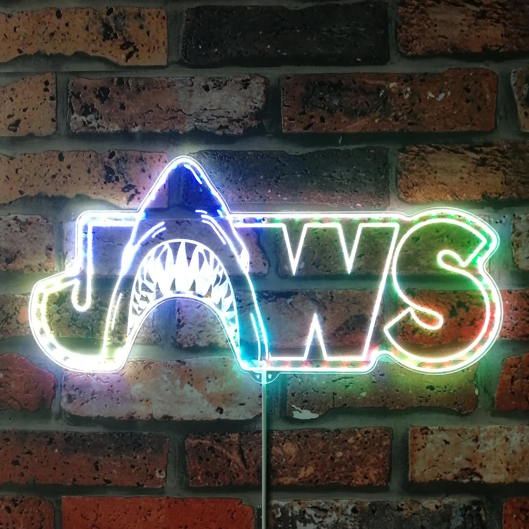 

Sharks Neon LED Sign, Gamer Night Light LED Sign, Game Room Neon Sign
