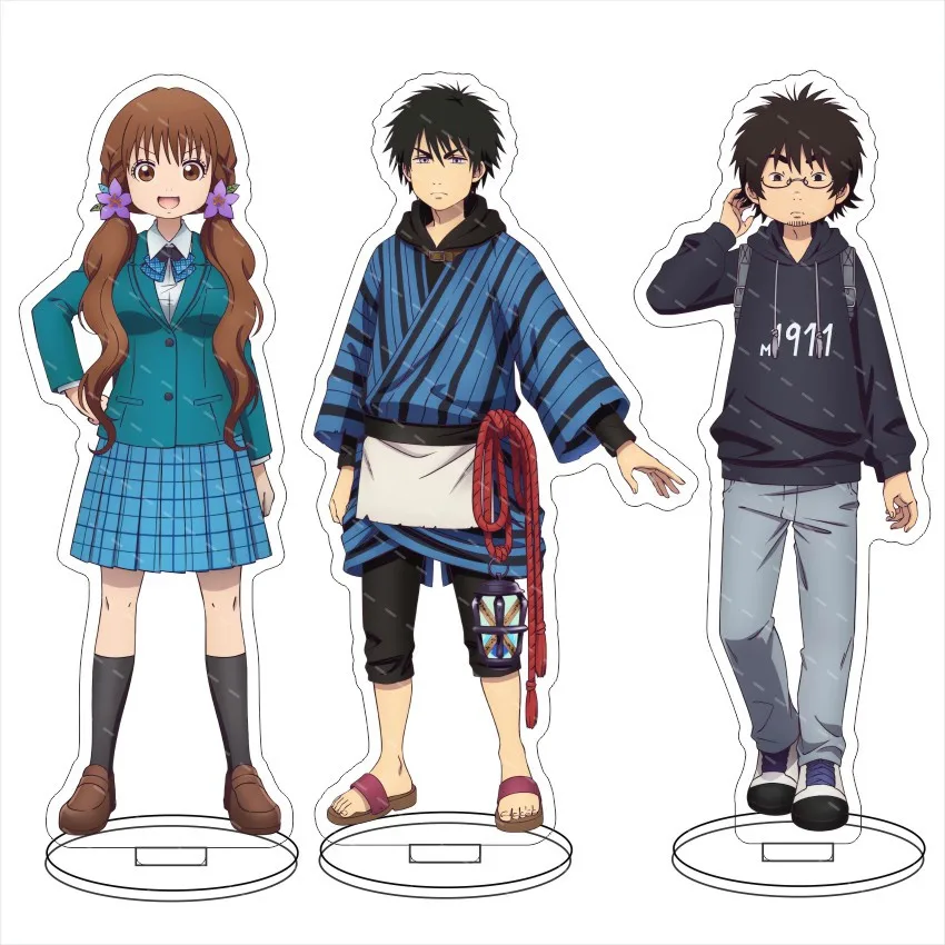 

Anime Dekin No Mogura: The Earthbound Mole Acrylic Shio Inukai Yaeko Kirihara Stand Figure Display Cosplay Cartoon Model Plate