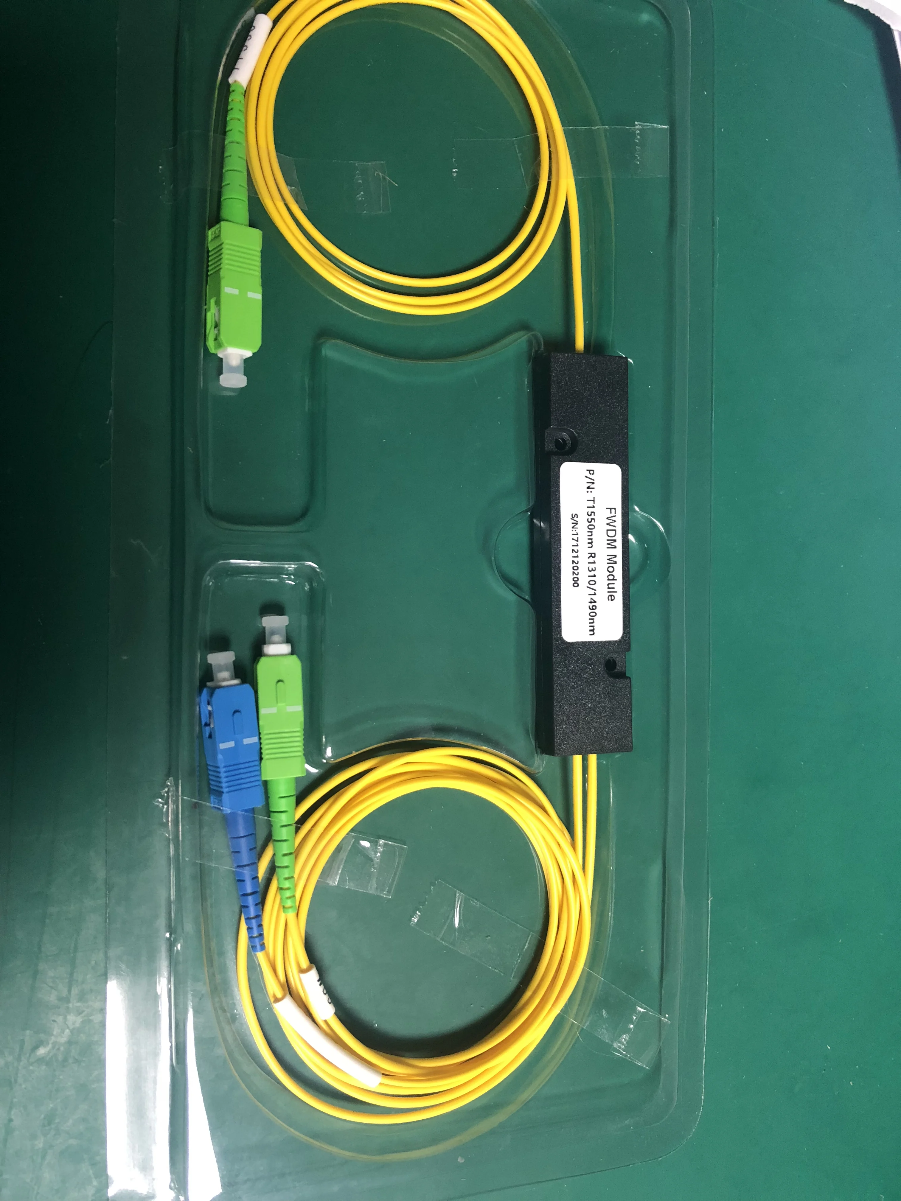 CATV FWDM5/34- T1530~1620/R1260~1360&1480~1500 -ABS-G657A-0.5m Passive Device 1pcs/pack