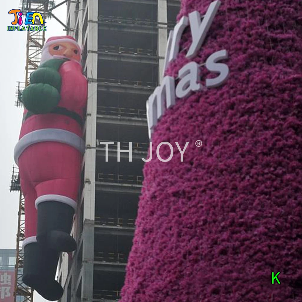 

20m high super giant inflatable santa claus for real estate advertising promoting / Xmas santa claus for outdoor advertising