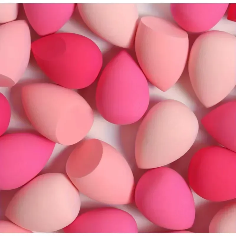 7/18pcs Makeup Sponge Set Suitable for Liquid BB Cream Powder Application Makeup Egg Dry Wet Dual-use Powder Puff New