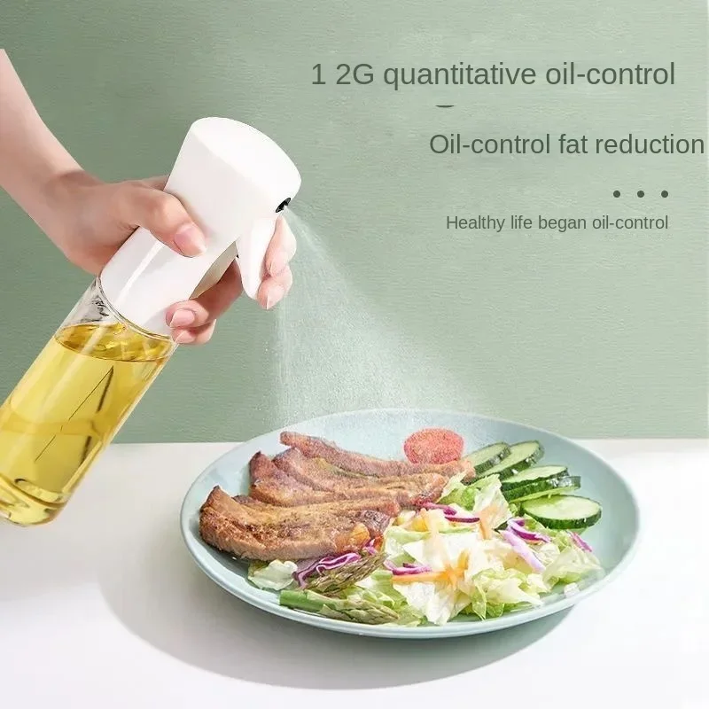 Kitchen Oil Bottle Cooking Oil Spray Olive Bottle Fitness Barbecue Spray Oil Dispenser