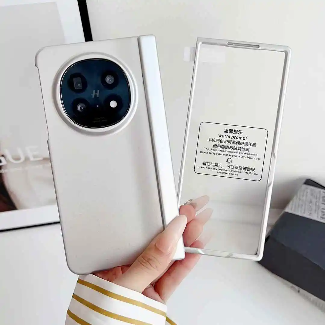 

Подходит для OPPO Find N5, гальваническая центральная ось, полный пакет, защитный чехол для телефона