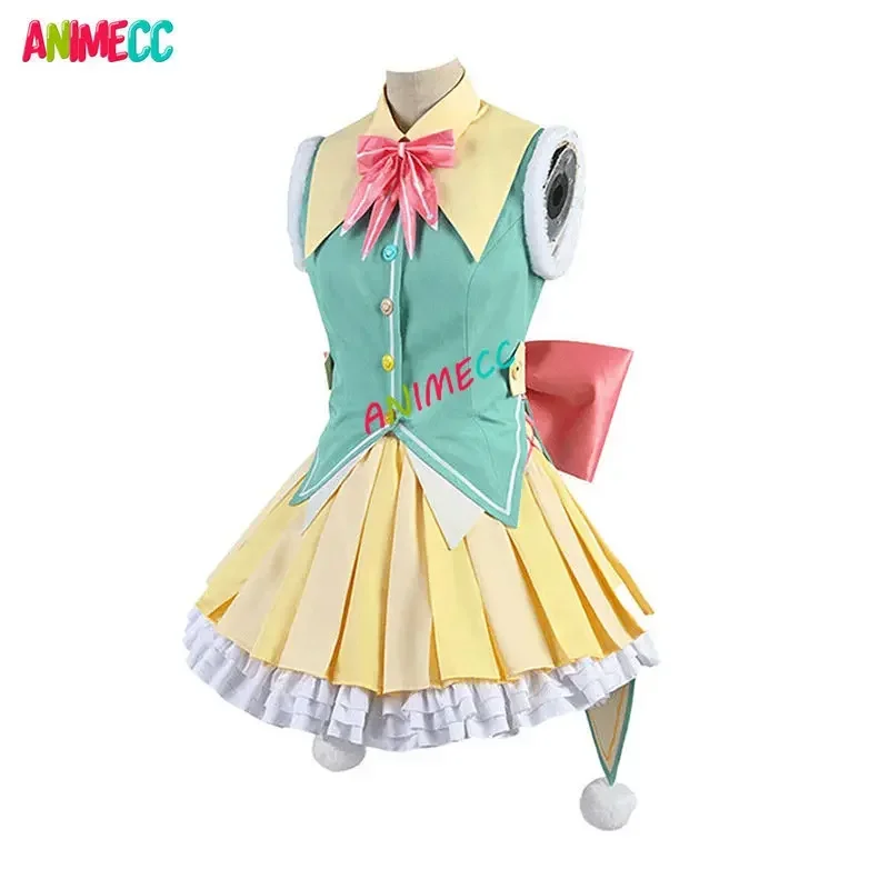 ANIMECC in Stock Project Sekai Colorful Stage Kusanagi Nene Cosplay Costume Wig Carnival Halloween Christma Party for Women XXXL image 4