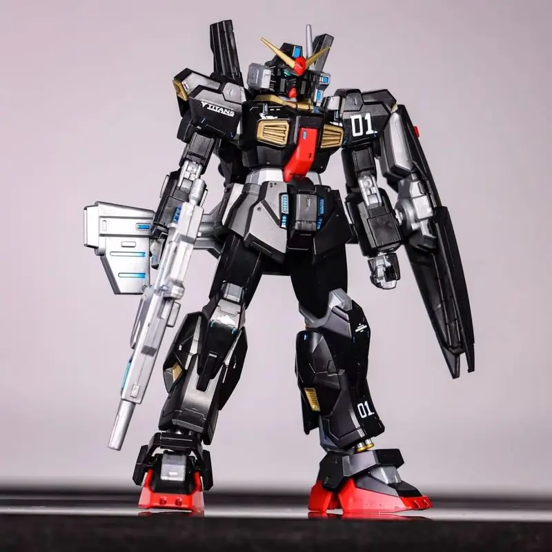 1/144 estrela modelo hg Rx-178 mk2 branco preto montagem modelo articulações móveis coleção kits de robô de alta qualidade modelos crianças presente