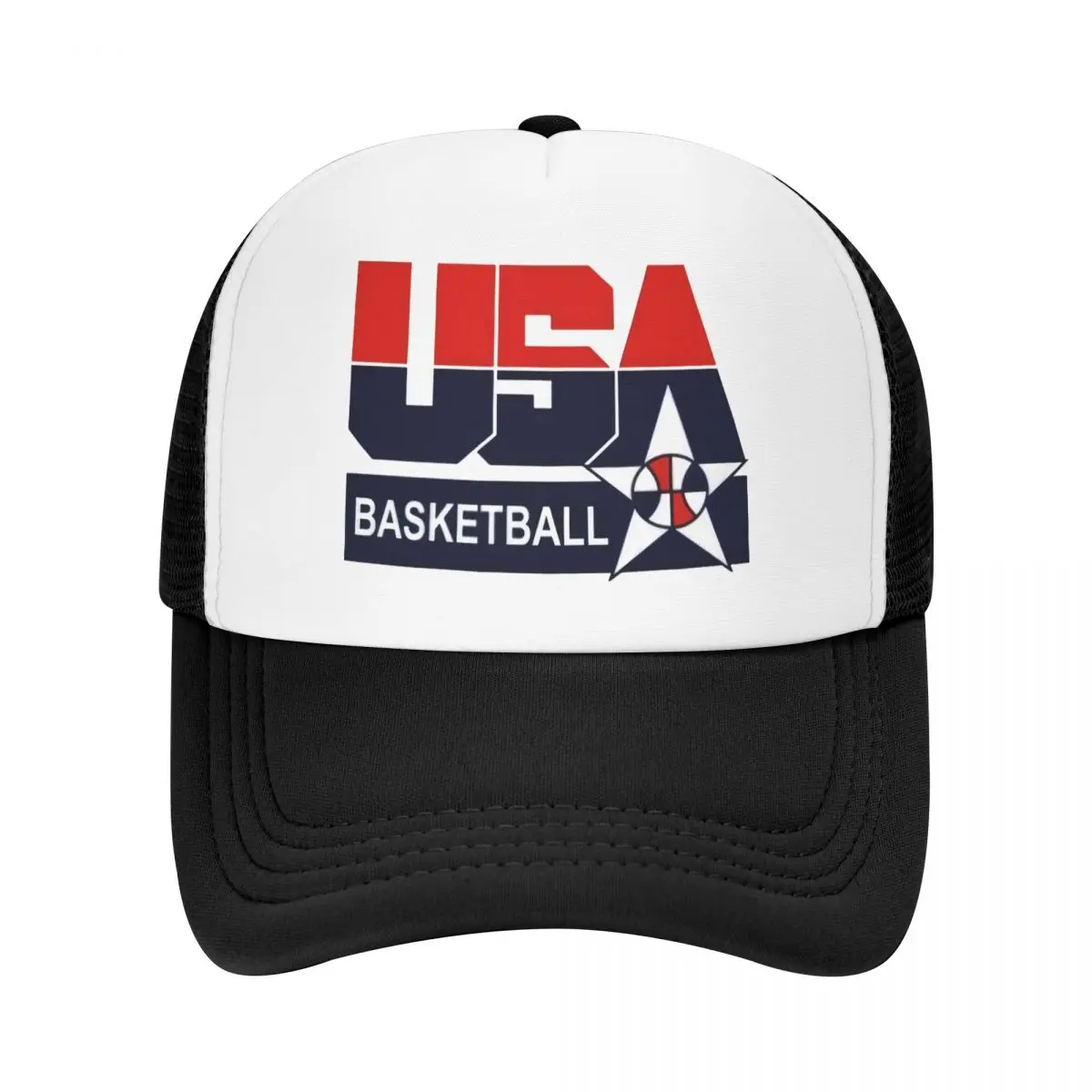 Basketball Dream Team 1992 Father's Day Baseball Cap Snapback Flat Cap Casual Mens Printed Summer Balaclava Customizable