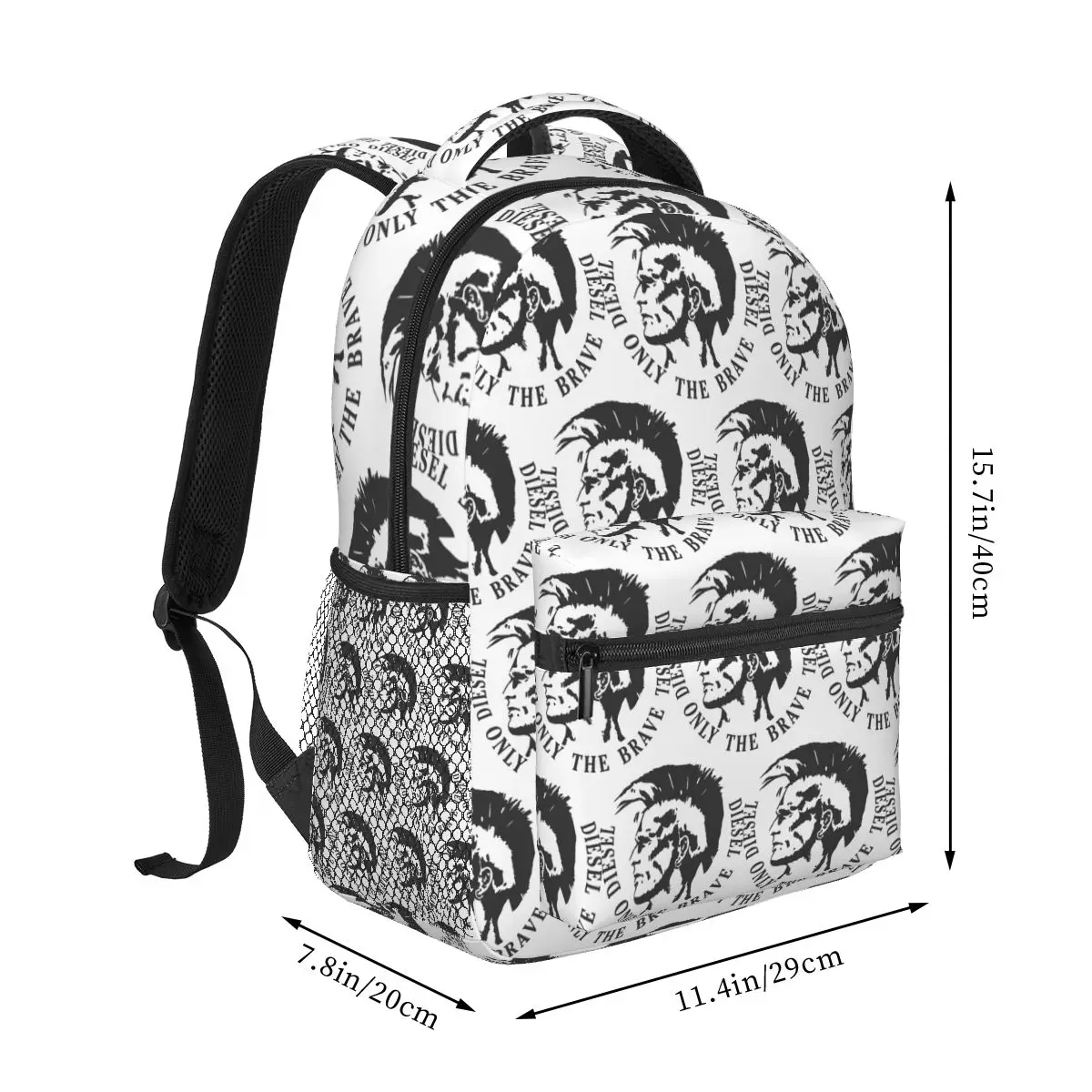 Diesel Brave Store The Only Diesel Backpack Hot Sale Daypack Boys Girls BookBag School Bag Shoulder Bags for Men Women