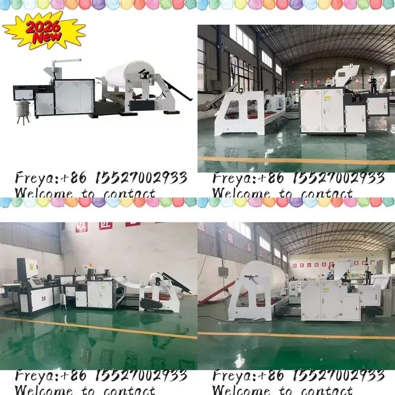 Toilet Tissue Rewinding Machine 20mm Solid Steel Frame Toilet Paper Production Line