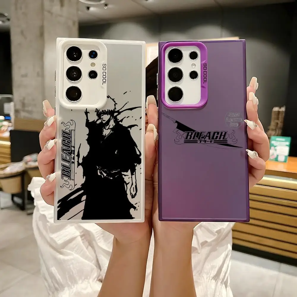 حافظة لهاتف سامسونج جالاكسي S25 S24 S22 S23 Ultra S21 S23 Plus 5G غطاء لامع من البولي يوريثان الحراري مقاوم للصدمات Funda #1