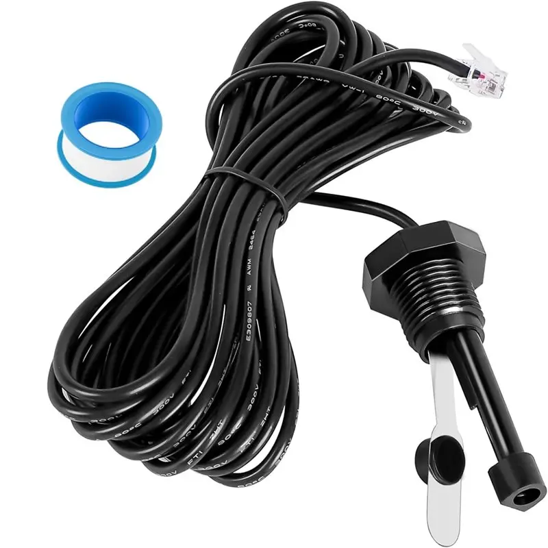 

Датчик потока AA73 GLX-FLO-RP для системы солевого очистителя Hayward Goldline Aquarite, металлический датчик потока для бассейнов