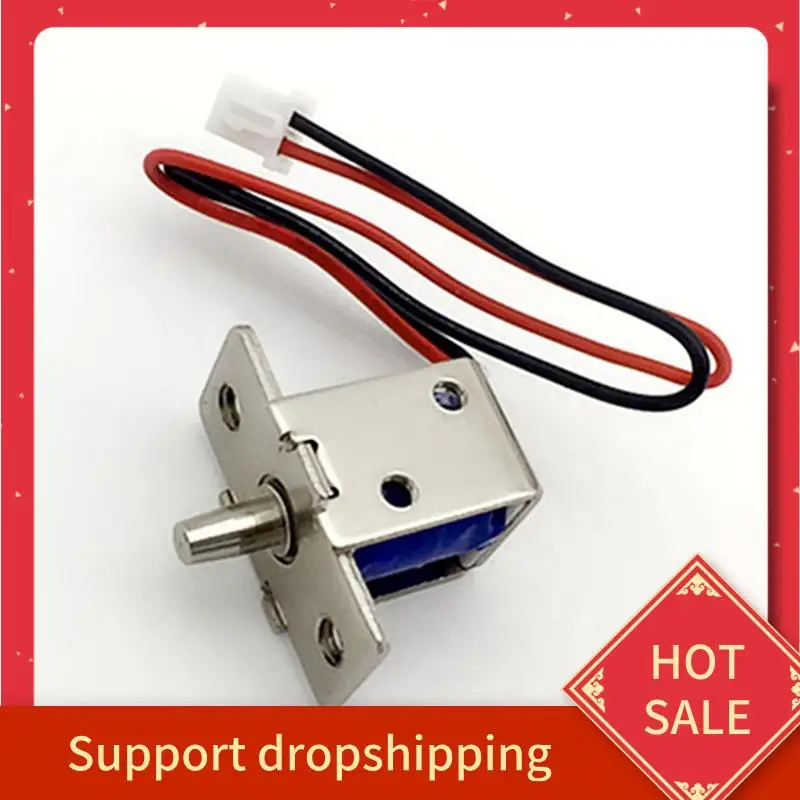 

B44C Mini Electronic Bolt Lock Compact Solenoid Electromagnet Door Lock Concealed Installation For Secure Access DC12V-1A
