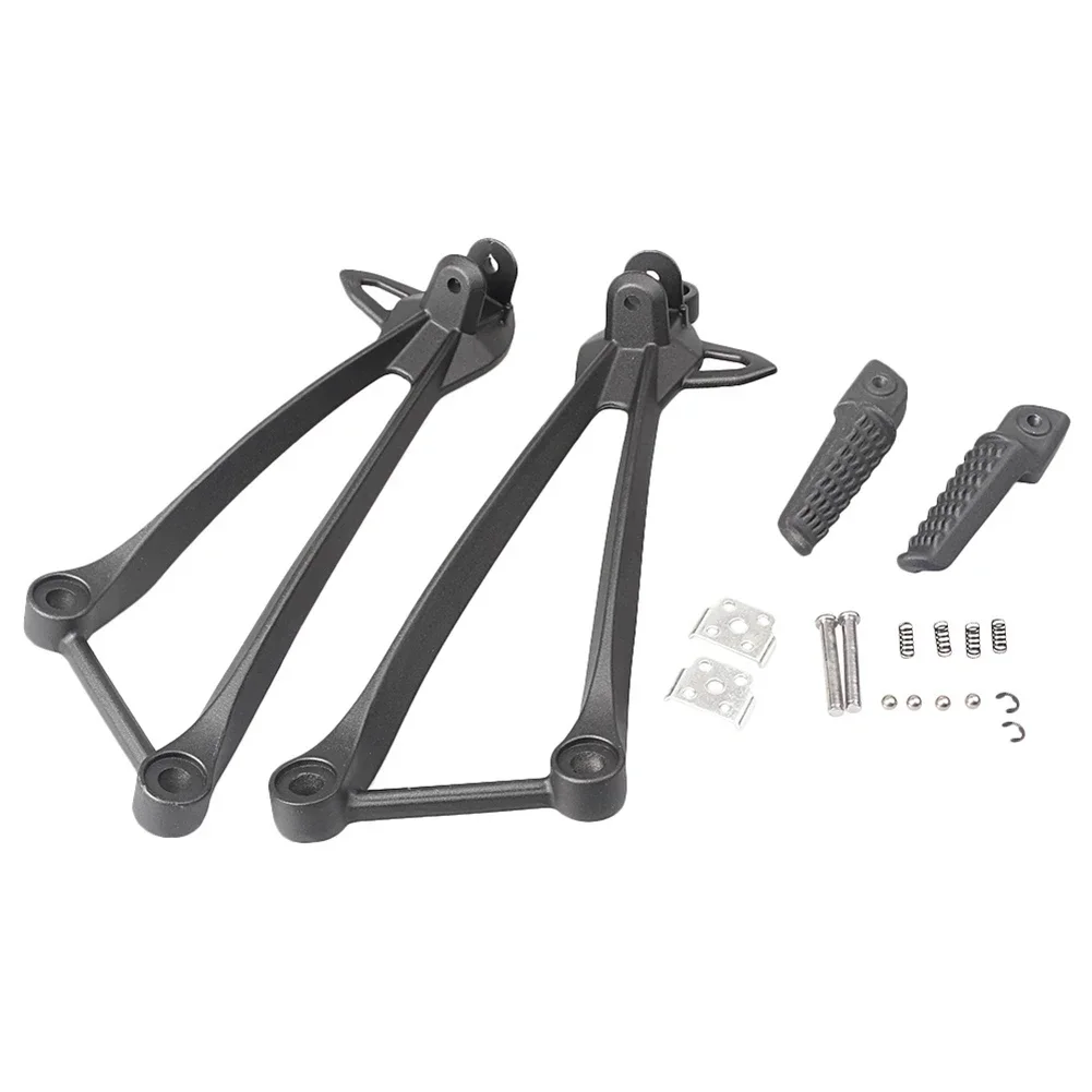 

ZX10R Motorcycle Rear Passenger Footrest Footpegs Foot Pegs Brackets Aluminum For Kawasaki Ninja ZX-10R 2008 2009 2010