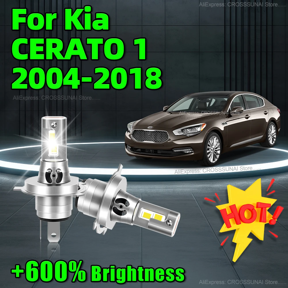 

Фары головного света для Kia CERATO 1 2004 2005 2006 2007 2008 2009 2010 2011 2012 2013-2018, 2 шт.