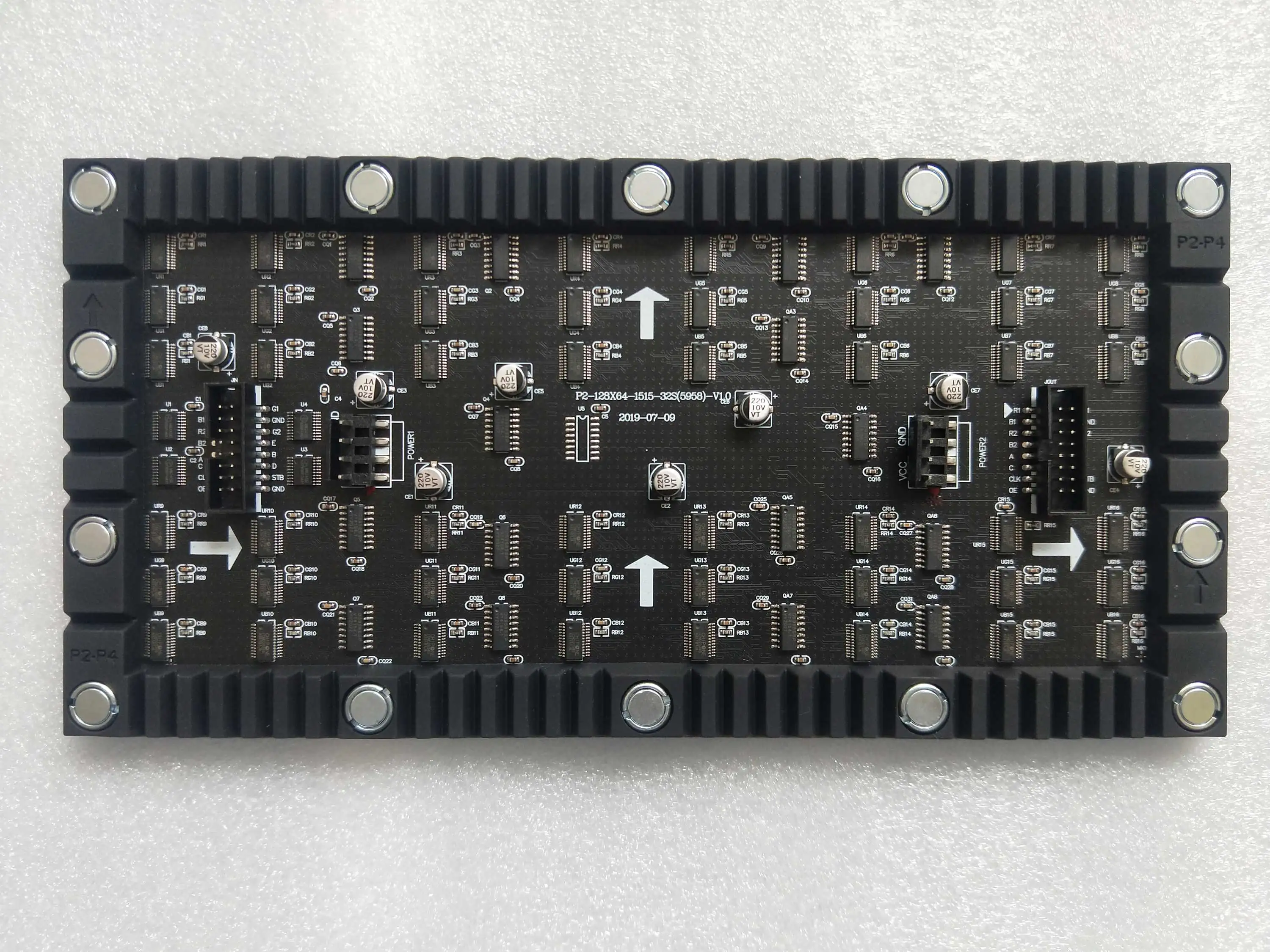 P2 Flexible LED Display Panel 256X128mm Advertising Screen Module Computer Phone Control