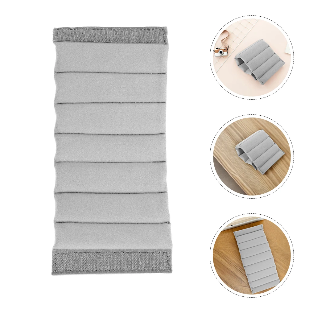 

Camera Bag Shock Absorbing Pad Inserts Padded Dividers Organizer Grey camera inner bag small insert divider durable fiber velvet