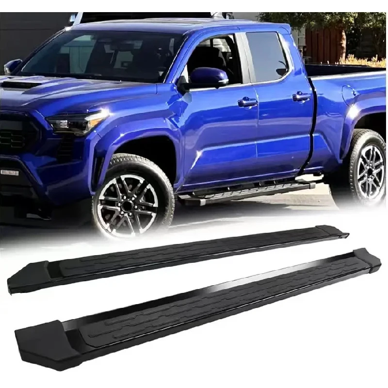 

Hot Selling Running Boards Fit for 2024 2025 2026 Double Cab with 4 Full-Size Doors Side Steps