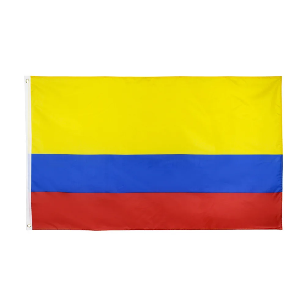 90x150cm Colombia Flag Co Col Colombia Colombian Flag Polyester Flag Indoor Outdoor Home Decoration Banner