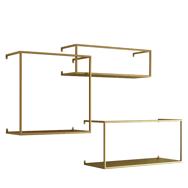 

Скандинавская креативная настенная подвесная железная книжная полка для гостиной, настенная декоративная рамка, металлическая настенная рамка