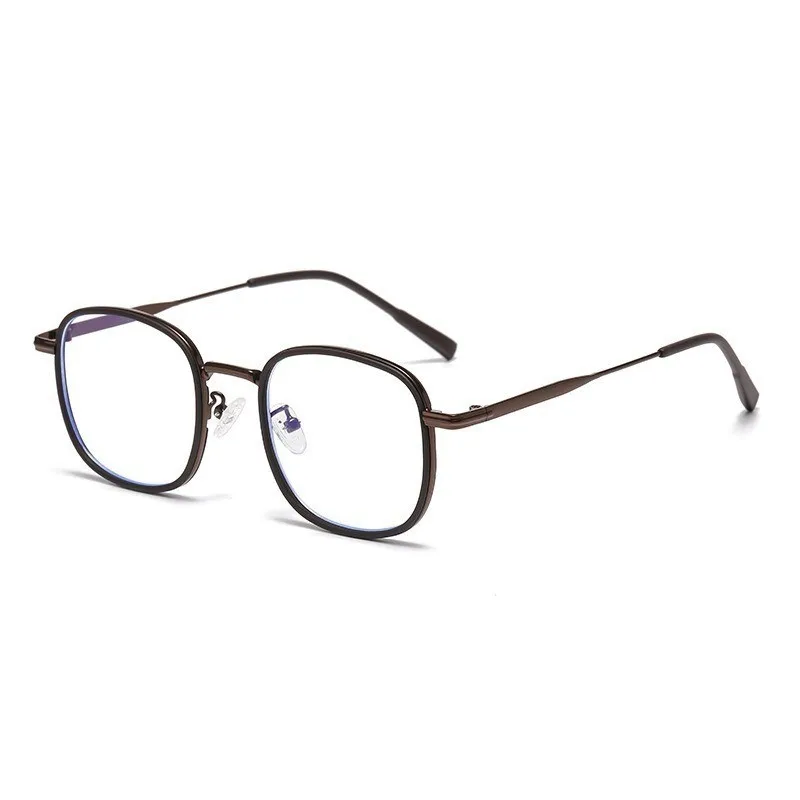 Color-Changing Unisex Square Frame Glasses for Everyday Commuting, Flattering Face Shape Stylish Glasses
