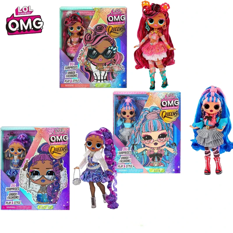 

In Stock L.O.L. Surprise! OMG Big Sister Surprise Doll Fashion Queen Action Figure Dress Up Boys and Girls Toys Children's Gifts