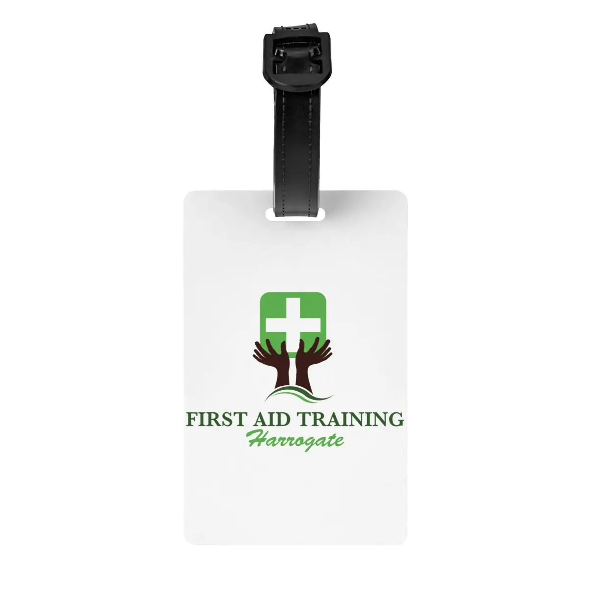 Custom First Aid Emergency Medicine Luggage Tag Doctor Nurse Suitcase Baggage Privacy Cover ID Label