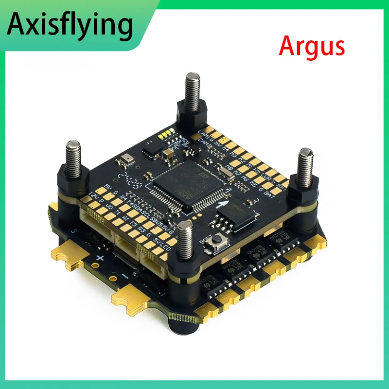 

AxisFlying Argus ECO STACK 60A ESC 4in1 +F405 Flight Controller 6S for FPV Freestyle Drones DIY Parts
