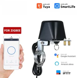 Tuya Smart Life Zigbee Smart Water Valve Controller Timer Auto Switch Via Alexa Smartthings Home Assistant Z2m Yandex Alice