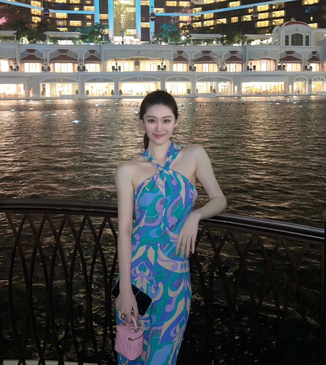 

Тайский модный комбинезон с цветочным принтом, широкие брюки прямого кроя, высокая талия, летняя модная элегантная новинка