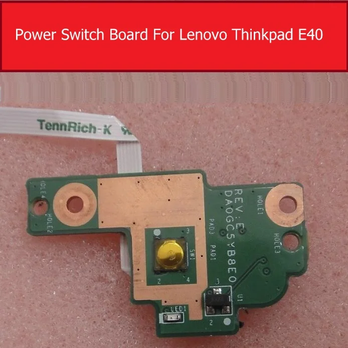 

Genuine On/Off Power Board For Lenovo Thinkpad E40 EDGE 14 Button Jack Board Replacement parts