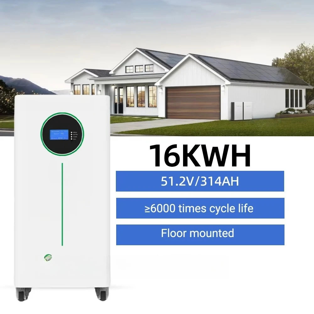 16kwh 51.2V 314AH Solar Energy Storage Lithium Batteries 51.2V Solar System Battery Power Storage 16kwh Mobile Type with Wheels