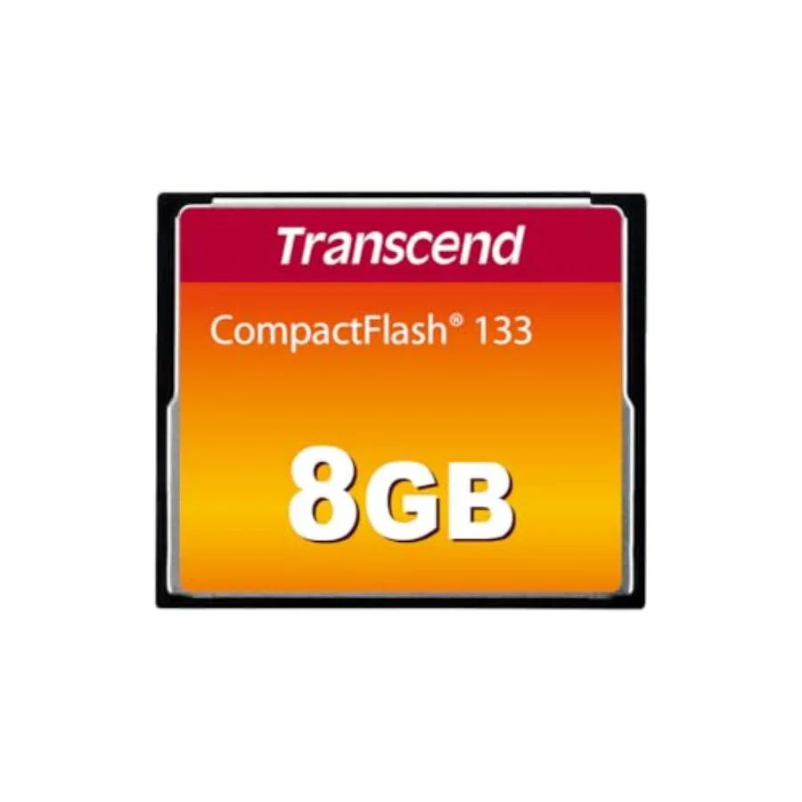 

Карта памяти CF33 CompactFlash 8 ГБ, скорость до 30 МБ/с, для DSLR-камер, MLC NAND Flash, поддержка ECC, режим передачи данных Ultra DMA 4 - TS8GCF133