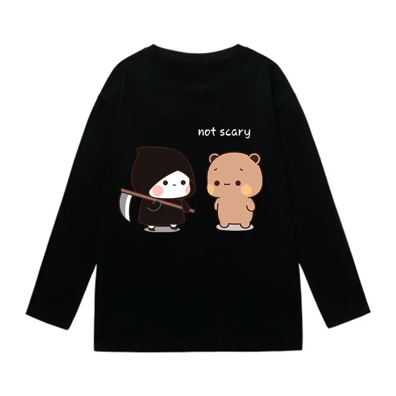 Harajuku T-Shirt Neu im Trend 2026 Damen Langarm-Raglan-T-Shirt für Tägliche Freizeitkleidung Sportlich und Elegant Kawaii Oberteile – Detail 4