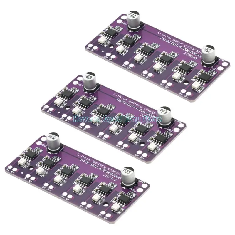 462D DC5V 6V Input 18650 Battery Charging Module Intelligent Management Chargers Module for Enhanced Safety and Flexibility