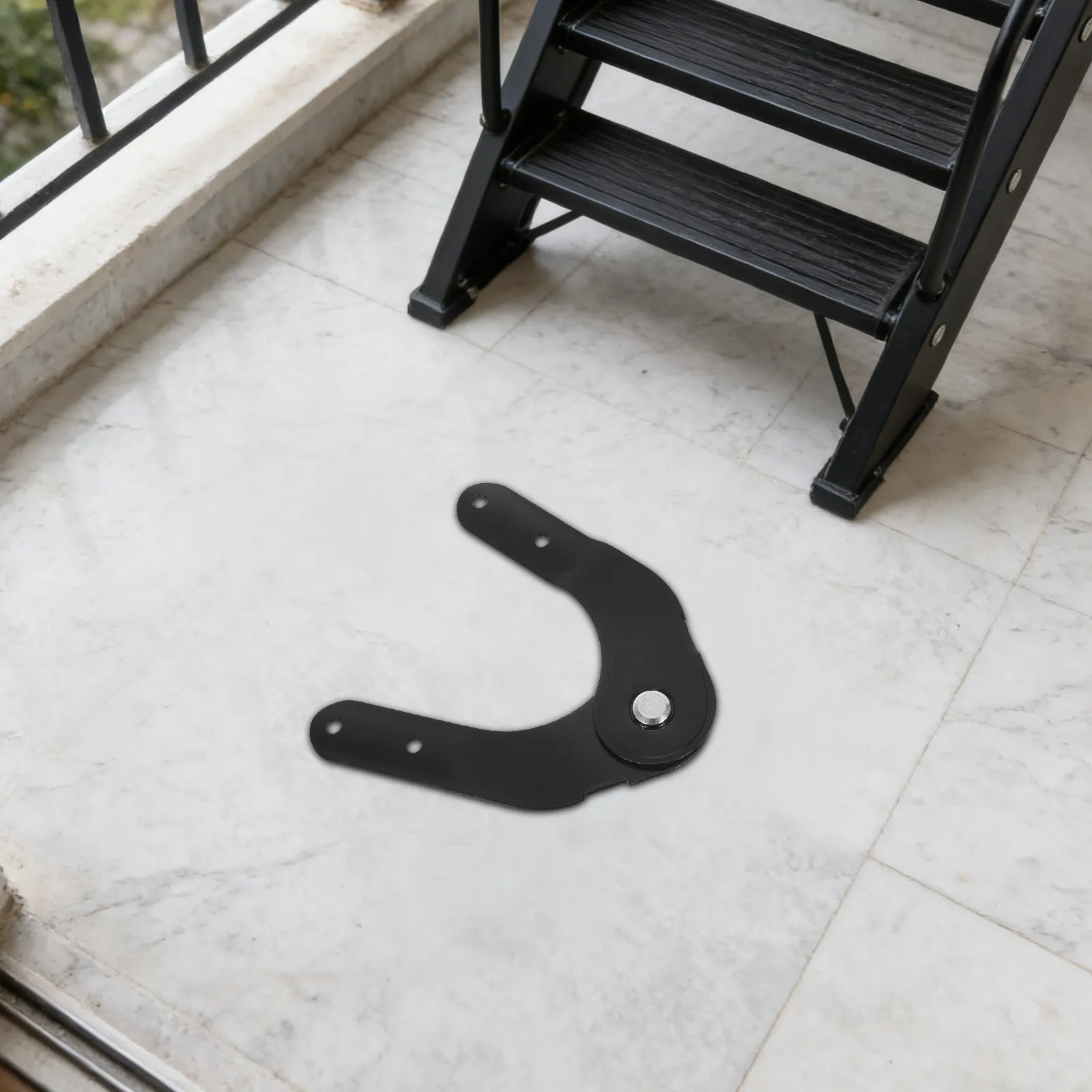 Stainless Steel Handrail Stair Railing Wood Halloween Christmas Heavy Duty Folding Hinge Heavy Duty Ladder Hinges 2PCS