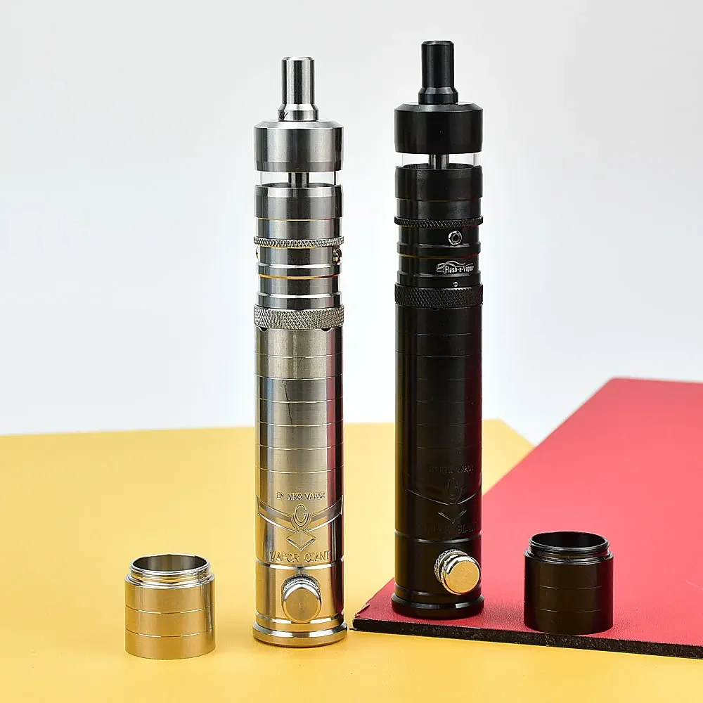 

Vapor Giant V2.5 Mini Mech Mod 23 мм Flash-e-Vapor V4.5S+ rta 18350/18500/18650 аккумуляторный мод 316ss VAPE Механический мод