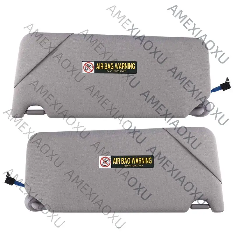 AMEXIAOXU  1 Pair Sun Visor Car Left & Right Side Sun Visor With Mirror For Honda Accord 2008-2012 83280-TA5-A51ZA