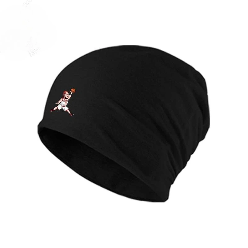 Novo slam dunk sakuragi hanamichi rukawa kaede personalidade criativa lenço chapéu outono e inverno moda quente cabeça envoltório chapéu