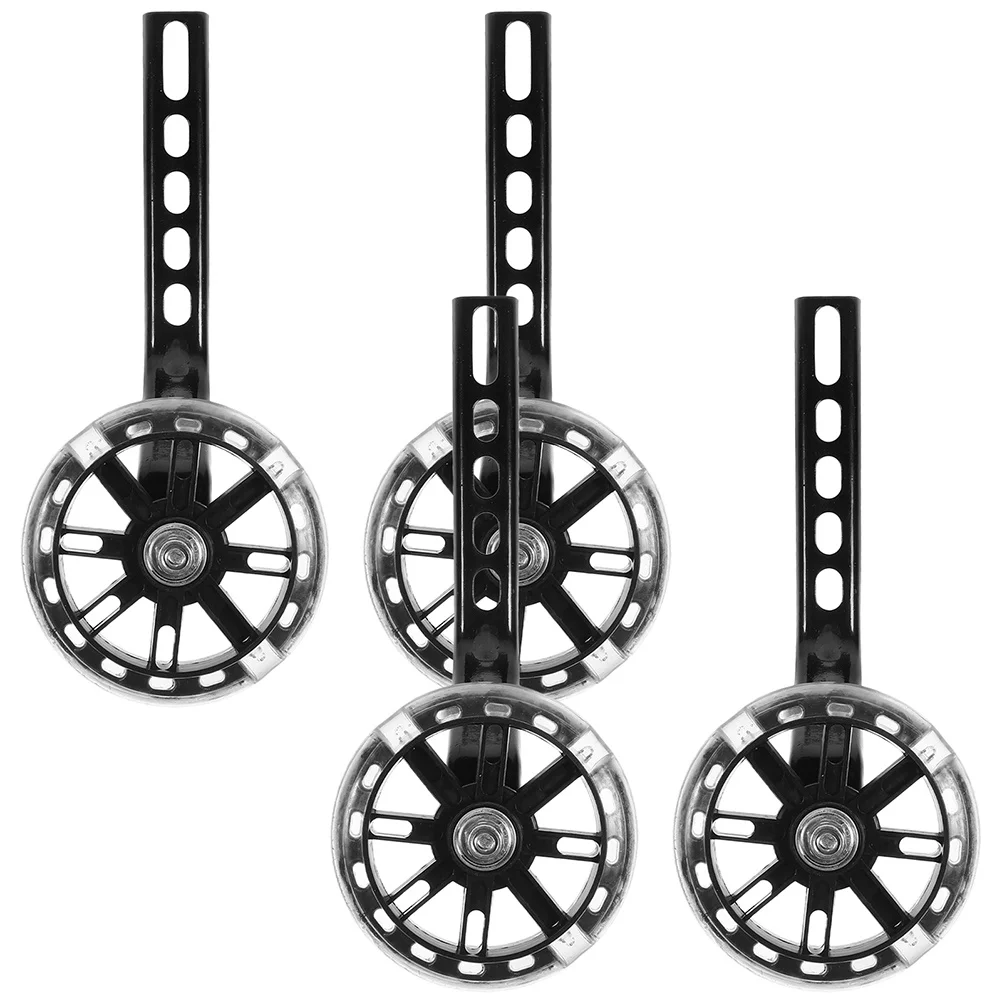 

2Pairs Bike Training Wheels Durable Stable Replacement Wear-Resistant Bike Stabilizers Accessories Replacement Wheels