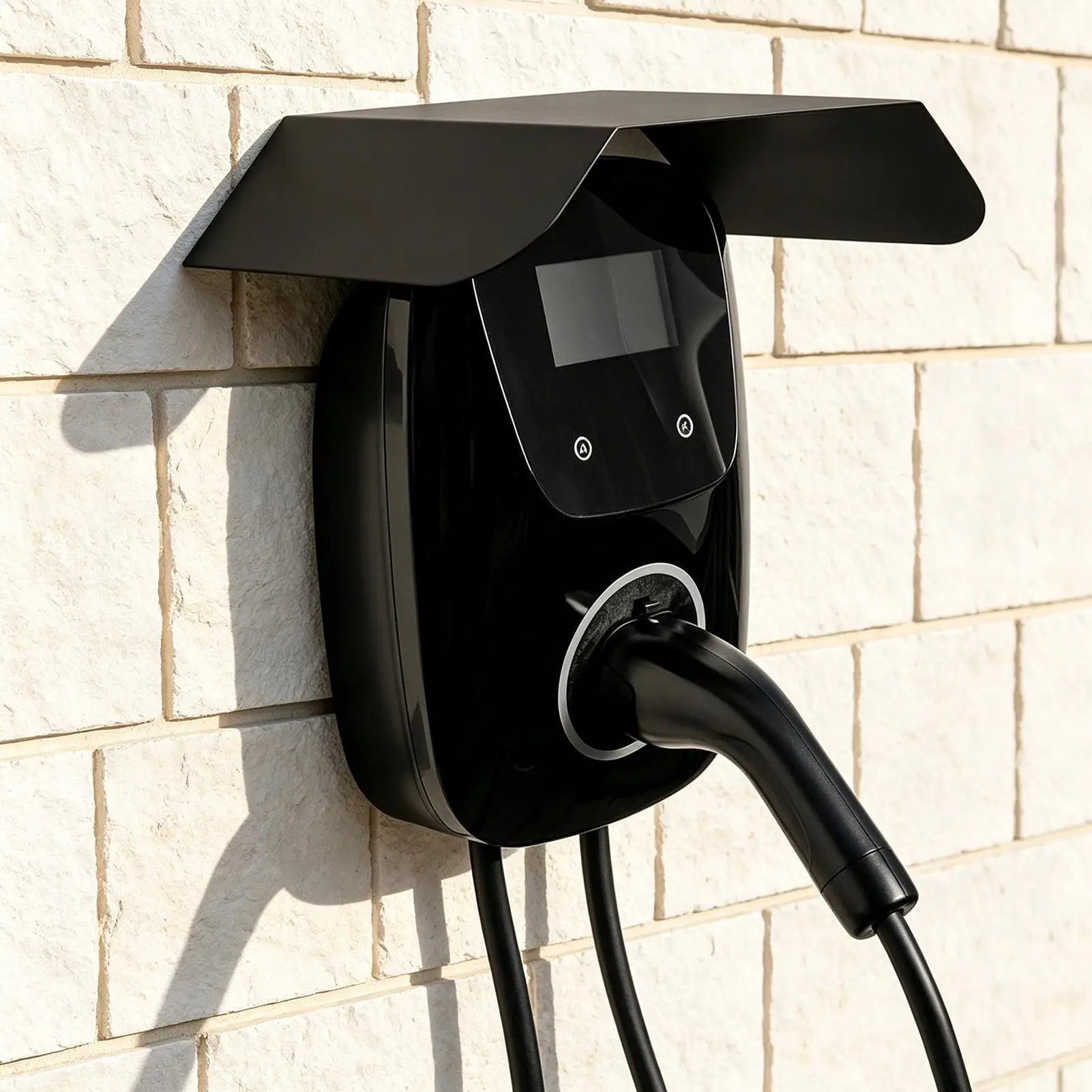 EV Charger Rain Cover Weather-Resistant EV Charger Cover Guard Rustproof Heavy-Duty for Electric Car Owners Driveway Carport