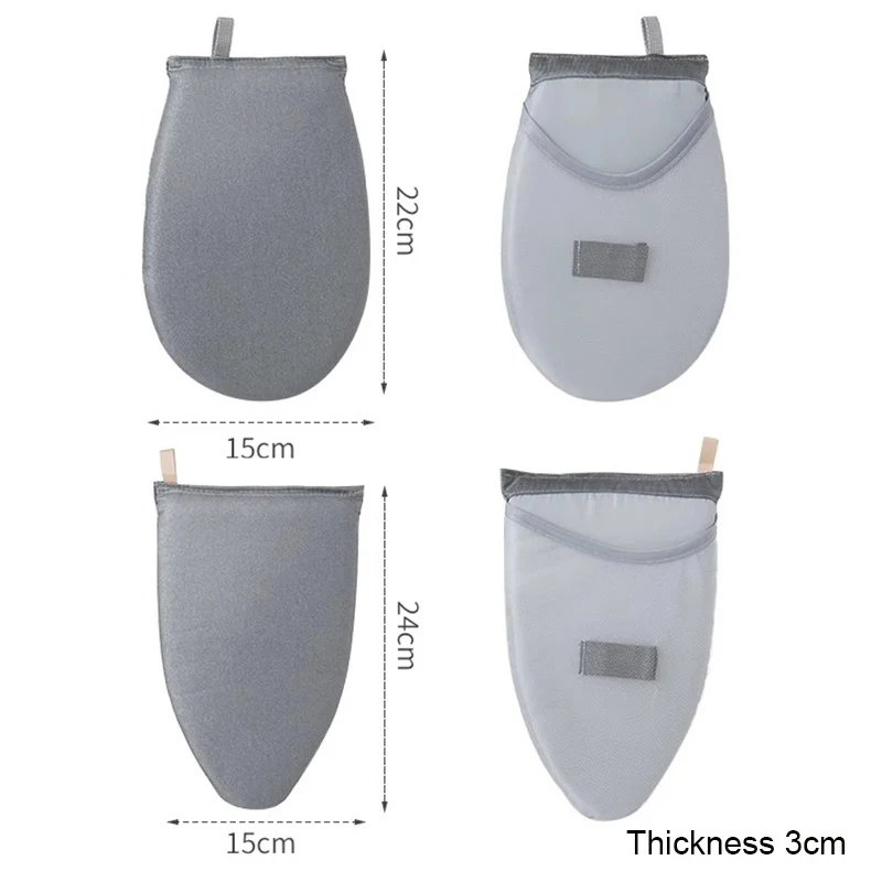 1 قطعة النسيج يده الكي مجلس الكي قفازات الكي المنزل الصغيرة مكافحة الكي المنزلية معزول يده الكي صينية