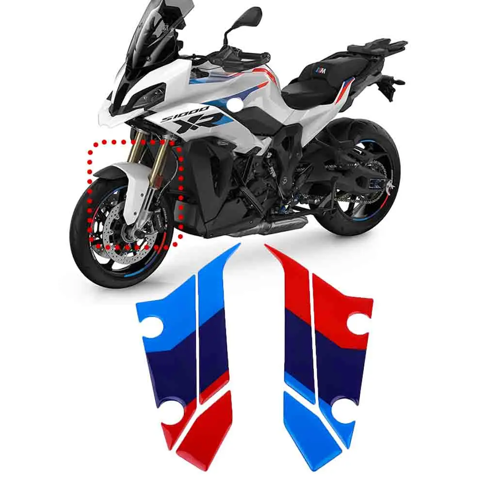 Para BMW S1000XR S 1000 XR 2020 2021 2022 2023 2024 motocicleta 3D Gel guardabarros delantero Protector pegatina guardabarros protección de pintura